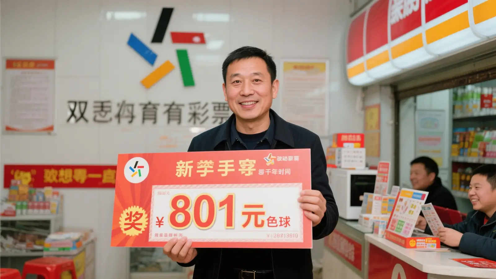 新手彩民一年喜中双色球801万 奖金助力家庭与教育