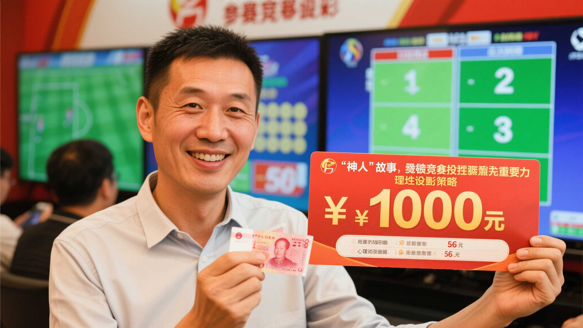 神人精准预测4场比分，竞彩狂揽1000万：从不重注下手