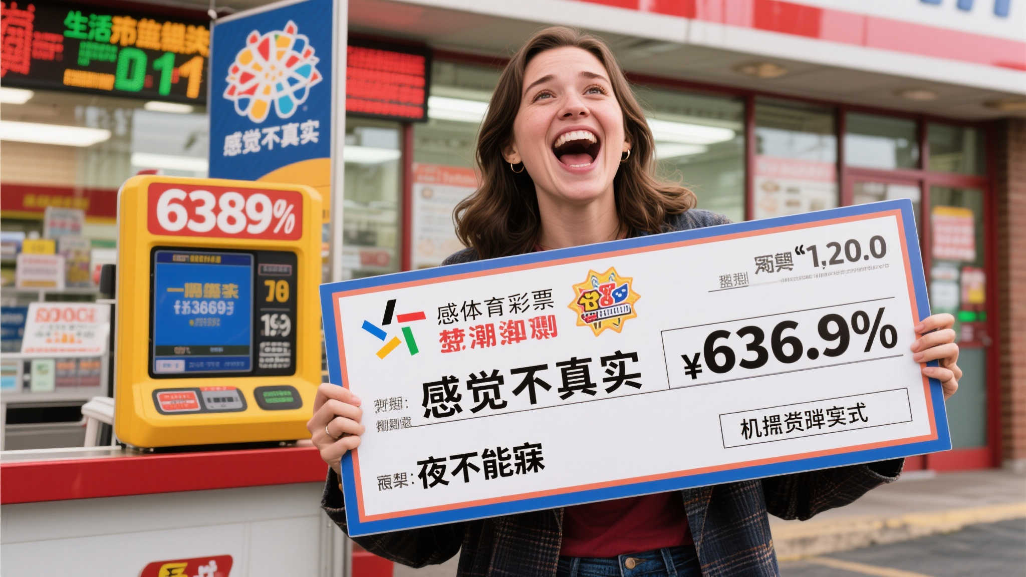 女子机选喜中体彩6369万，激动难眠：感觉如梦太幸福